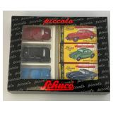 Vintage Collectible Schuco Piccolo 3 Car Set Porsche, VW Anmd Mecedes Die Cast Miniatures 1:90 Scale (New Old Stock)
