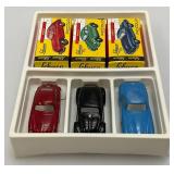Vintage Collectible Schuco Piccolo 3 Car Set Porsche, VW Anmd Mecedes Die Cast Miniatures 1:90 Scale (New Old Stock)