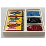 Vintage Collectible Schuco Piccolo 3 Car Set Porsche, VW Anmd Mecedes Die Cast Miniatures 1:90 Scale (New Old Stock)