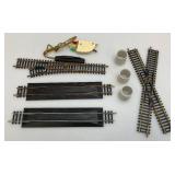 Misc. Vintage TYCO HO Train Cars, Engine, Track And More