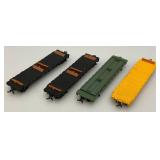 Misc. Vintage TYCO HO Train Cars, Engine, Track And More