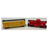Misc. Vintage TYCO HO Train Cars, Engine, Track And More