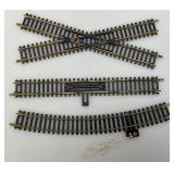 Misc. Vintage TYCO HO Train Cars, Engine, Track And More