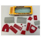 Misc. Vintage TYCO HO Train Cars, Engine, Track And More