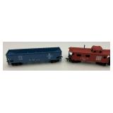 Misc. Vintage TYCO HO Train Cars, Engine, Track And More