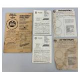 Misc. Vintage HO Train Accessories And More