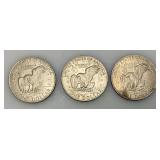 1972 Plain No Mint Mark Eisenhower One Dollar Coins