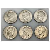 1972 D Eisenhower One Dollar Coins