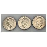 1972 D Eisenhower One Dollar Coins