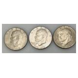 1776-1976 D Bicentennial Eisenhower One Dollar Coins