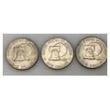 1776-1976 D Bicentennial Eisenhower One Dollar Coins