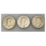 1776-1976 D Bicentennial Eisenhower One Dollar Coins