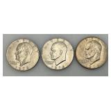 1978 No Mint Mark Eisenhower One Dollar Coins