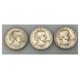 1980 P Susan B Anthony One Dollar Coins