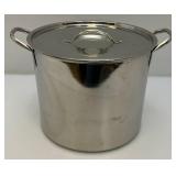 Stainless Steel Stock Pot With Lid (Lightly Used)