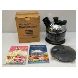 Misc. Kitchen Items Some Vintage Including Rocket Chef Ice Cream Maker )()New Old Stock) Enameled & Pewter Coffee Pots