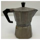 Misc. Kitchen Items Some Vintage Including Rocket Chef Ice Cream Maker )()New Old Stock) Enameled & Pewter Coffee Pots