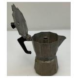 Misc. Kitchen Items Some Vintage Including Rocket Chef Ice Cream Maker )()New Old Stock) Enameled & Pewter Coffee Pots