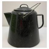 Misc. Kitchen Items Some Vintage Including Rocket Chef Ice Cream Maker )()New Old Stock) Enameled & Pewter Coffee Pots