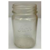 Vintage Box Of KERR Brand 16Oz. Self Sealing Canning Jars And Seal Lids (New Old Stock)