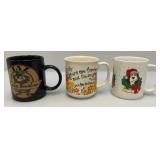 Misc. Vintage Coffee Mugs Including DISNEY Epcot, Zthermo Mugs And More