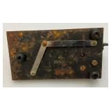 Vintage 1922 Vibroplex Original Bug Telegraph Key (Very Cool)