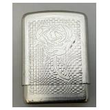 Misc. Vintage Items Including Aluminum Cigarette Case Holder, Wooden Lure And More