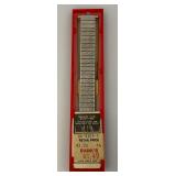 Misc. Vintage Items Including Aluminum Cigarette Case Holder, Wooden Lure And More