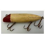 Misc. Vintage Items Including Aluminum Cigarette Case Holder, Wooden Lure And More