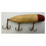 Misc. Vintage Items Including Aluminum Cigarette Case Holder, Wooden Lure And More