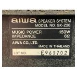 AIWA Z-M260 Compact Disc Setreo System With Speakers