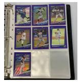 Misc. Unsorted Baseball Cards Including Autographed, Patch Cards And More In Album In Protective Sleeves (Some Slots Have More Than One Card)