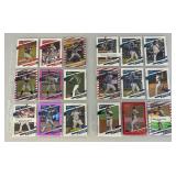 Misc. Unsorted Baseball Cards In Protective Sleeves (Some Slots Have More Than One Card)