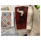 Collection of Rug Hooking Patterns and Monk