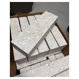 Bulk Lot of Decorative White and Gold Patterned Rectangular Boxes