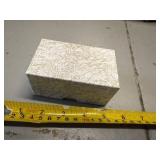 Bulk Lot of Decorative White and Gold Patterned Rectangular Boxes