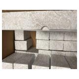 Bulk Lot of Decorative White and Gold Patterned Rectangular Boxes