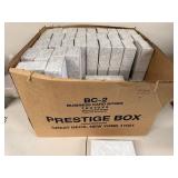 Box of 75 Prestige Business Card Boxes 7x3.5x2 Inches