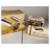 Marcato Atlas Pasta Maker with Raviolissima and Spaghetti Attachments