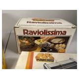 Marcato Atlas Pasta Maker with Raviolissima and Spaghetti Attachments