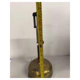 Vintage Lenkhoff Brass Bunsen Burner Lamp Stand, 16 Inch