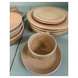Fiesta Apricot Dinnerware Set, 11 Pieces