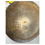 Antique Stoneware Crock with Crackle Glaze, 9 Inch Height