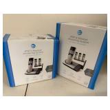 AT&T Handset Answering Systems Lot - 3 Handset and 4 Handset with Smart Call Blocker