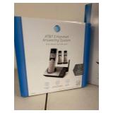 AT&T Handset Answering Systems Lot - 3 Handset and 4 Handset with Smart Call Blocker