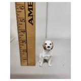 Set of 5 Royal Worcester Porcelain Figurines Including Mrs. Caudle and Dog