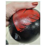 Kosta Boda With Love Hand Painted Glass Bowl with Box