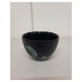 Kosta Boda With Love Hand Painted Glass Bowl with Box