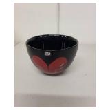 Kosta Boda With Love Hand Painted Glass Bowl with Box