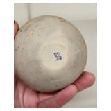 Handcrafted Decorative Ceramic Vase with Cutout Rim